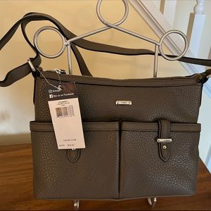 NWT Chaps Carlene - Grey/clay-like color.